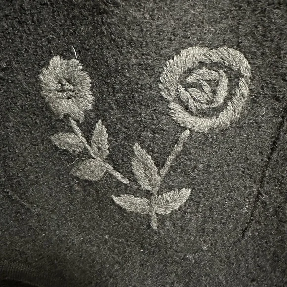 Rino Rossi Knits 100% Boiled Wool Zip-Up Cardigan Jacket – Size XL - Picture 4 of 7